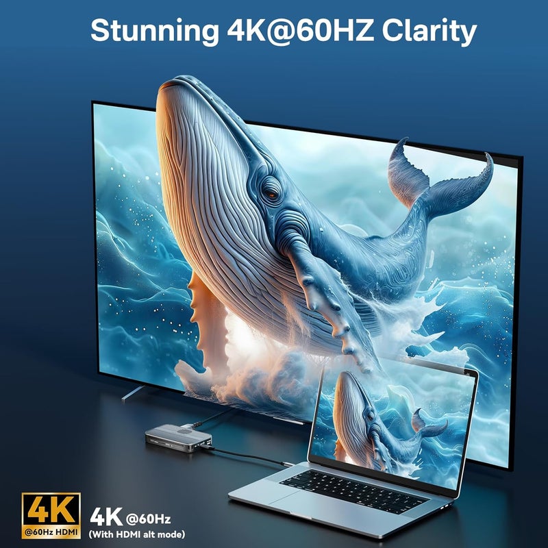 Acasis 10Gbps Magnetic M.2 NVMe SSD Enclosure & 2230 NVMe SSD Enclosure with Cooling Fan for iPhone 17/16/15 Pro/Pro Max Tool Free Installation,Support SSD Size 2230/2242/2260/2280 B+M M-Key - Image 5